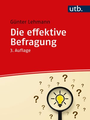 cover image of Die effektive Befragung
